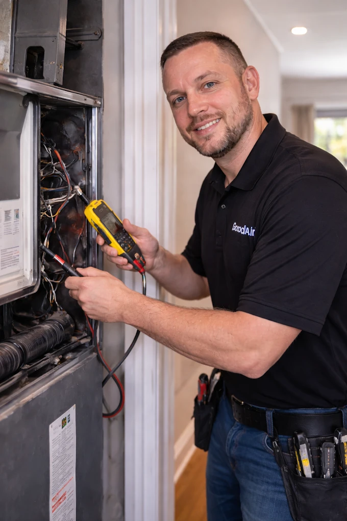 Good Air technicians on the job